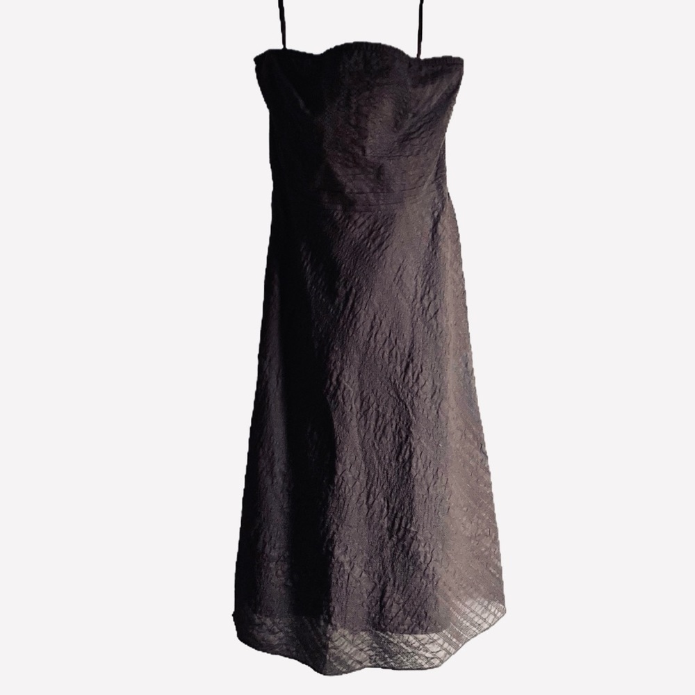 J. Crew Strapless Textured Dress 4